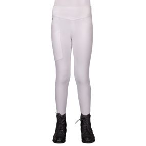 Riding tights Kae Junior leg grip White 176