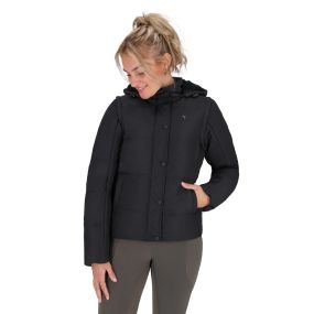 Winterjacket Rayah with detachable sleeves Black 48