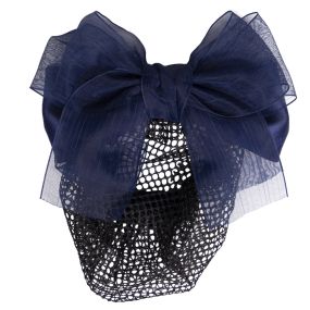 Hair bow Simply Navy