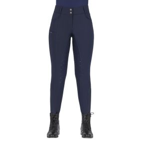 Breeches Lymee softshell full grip Navy 48