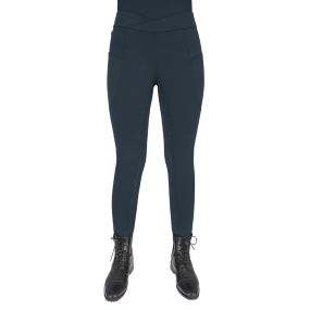 Riding tights Teddie full grip Petrol blue 42