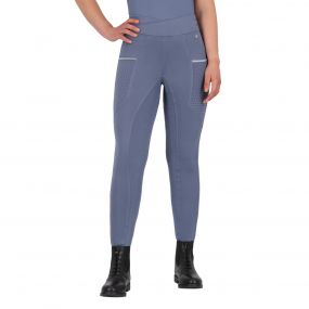 Riding tights Aubree leg grip Misty blue 44