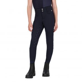 Breeches Aubree Junior full grip Navy 176