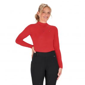 Sport shirt long sleeve Oakleigh Sunset red 42