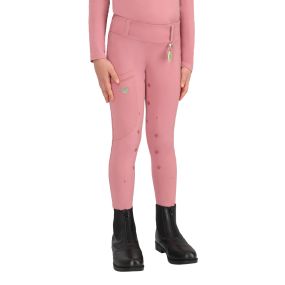Riding tights Lucky Start Junior full grip Soft pink 152