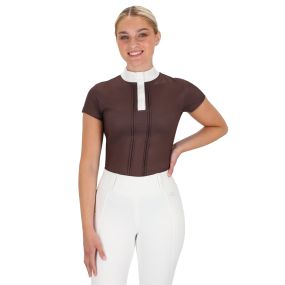 Competition shirt short sleeve Vaila Raisin 44