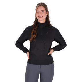 Sweater half zip Livora Black 44
