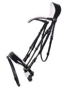 Bridle Nehza Black/white Pony