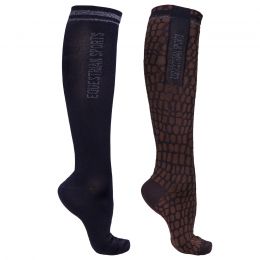 Knee stockings Julin 2-pack