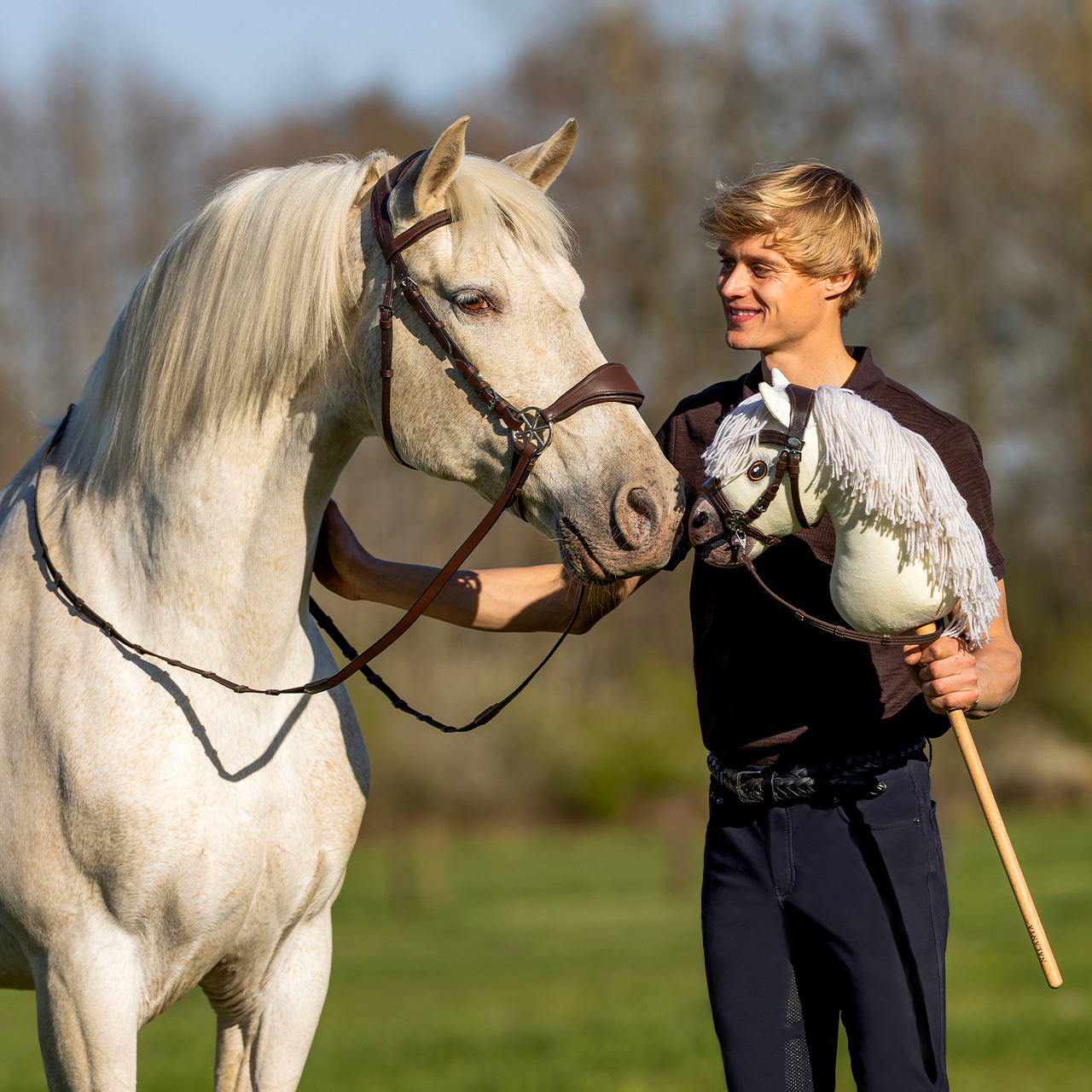 Nalanta bitless bridle Hobby horse